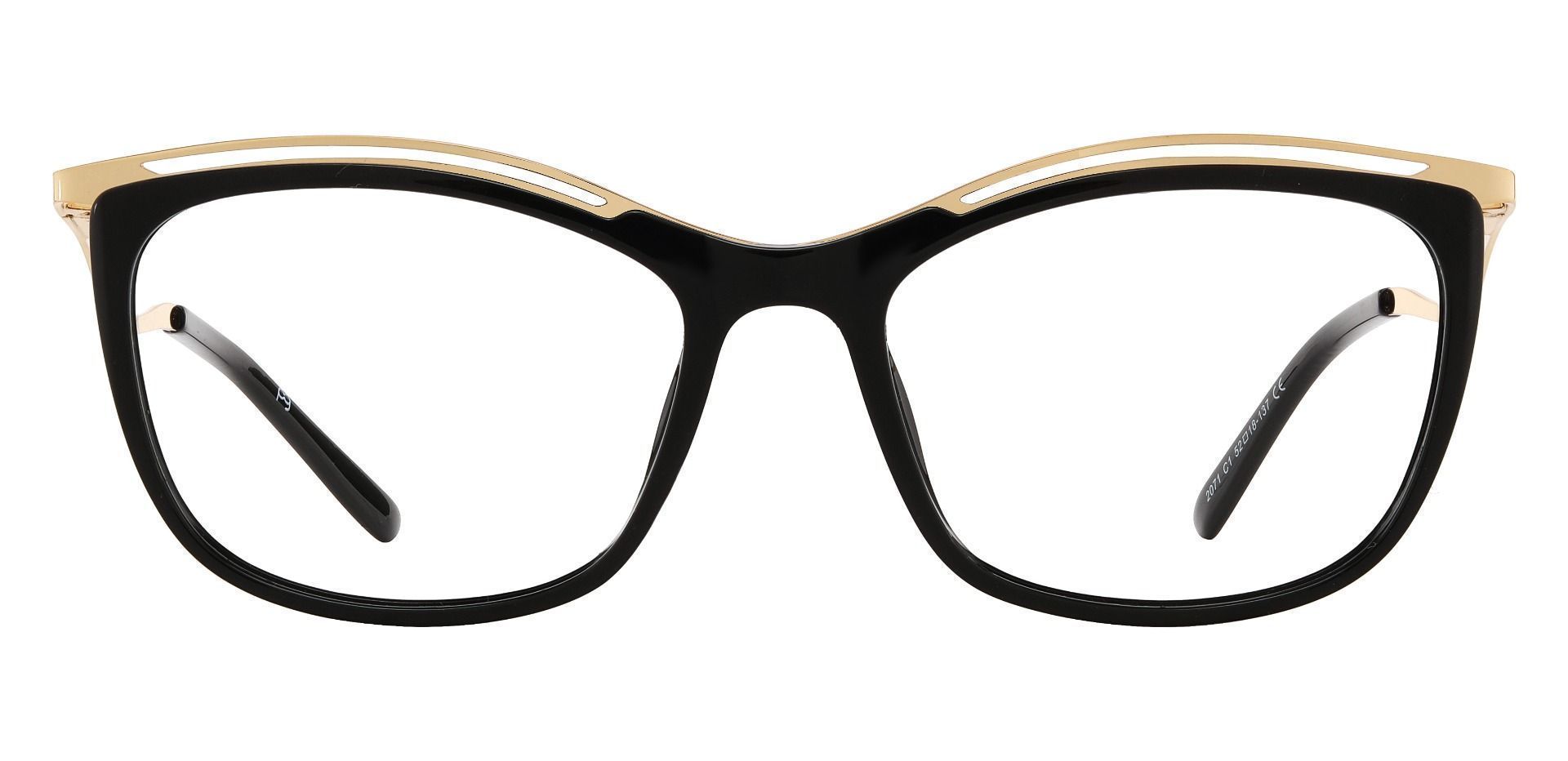 Enola Cat Eye Prescription Glasses - Black