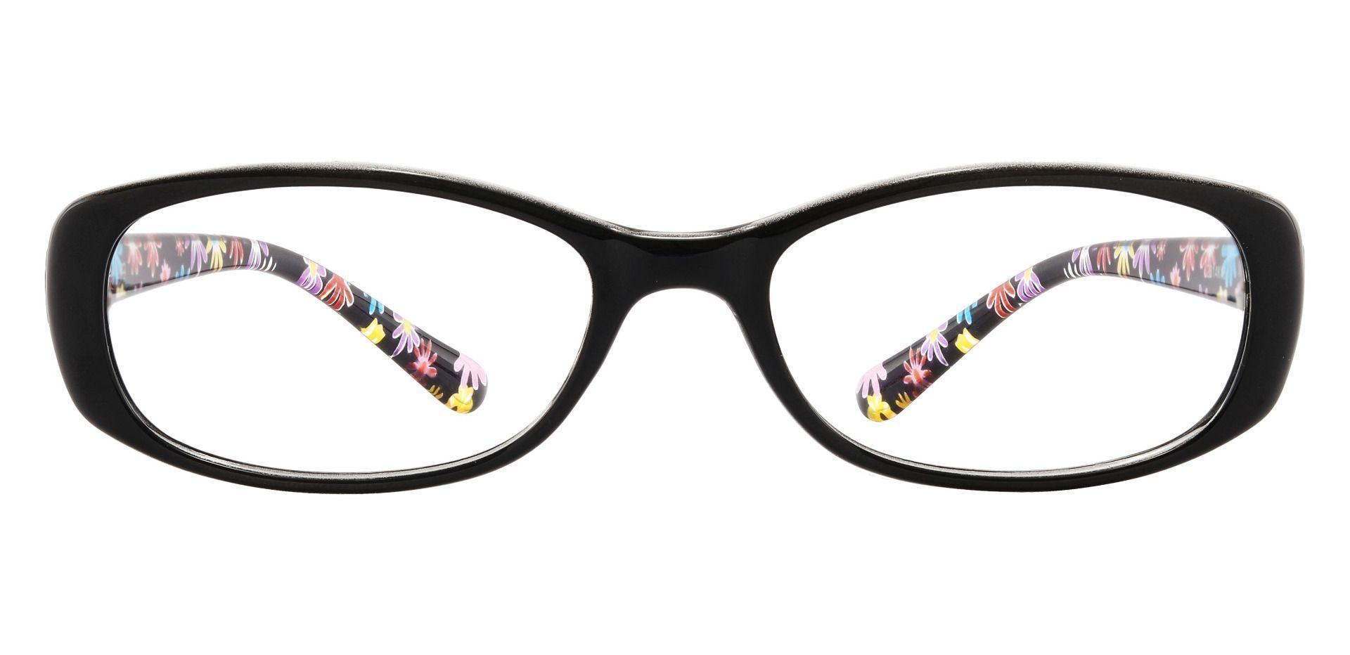 Bethesda Rectangle Prescription Glasses - Black