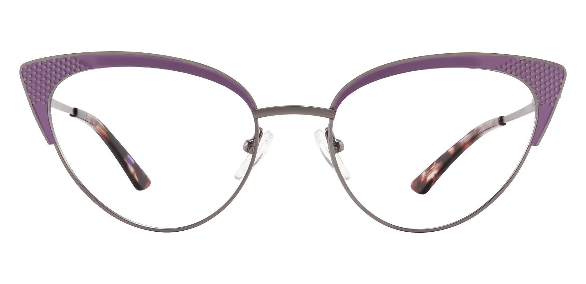 Adair Cat Eye Non-Rx Glasses - Purple