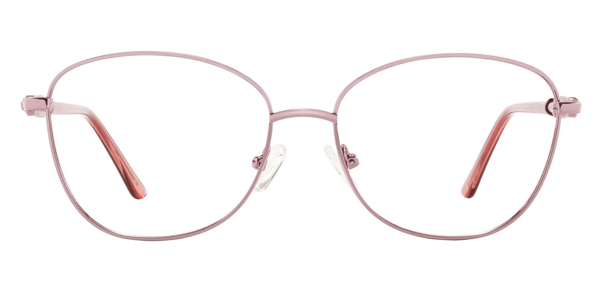 Almena Oval Progressive Glasses - Pink