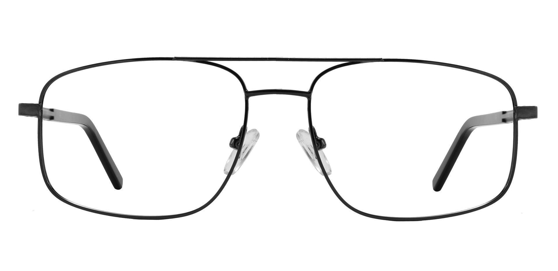 Davenport Aviator Non-Rx Glasses - Black