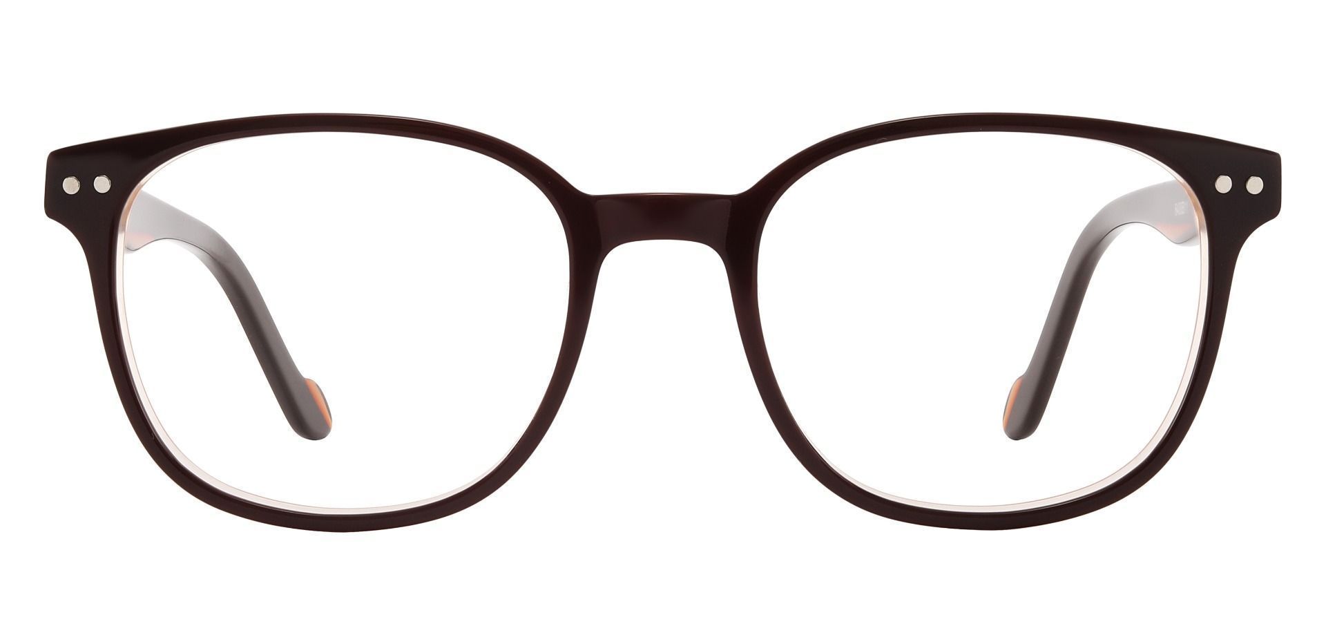 Jena Oval Lined Bifocal Glasses - Brown