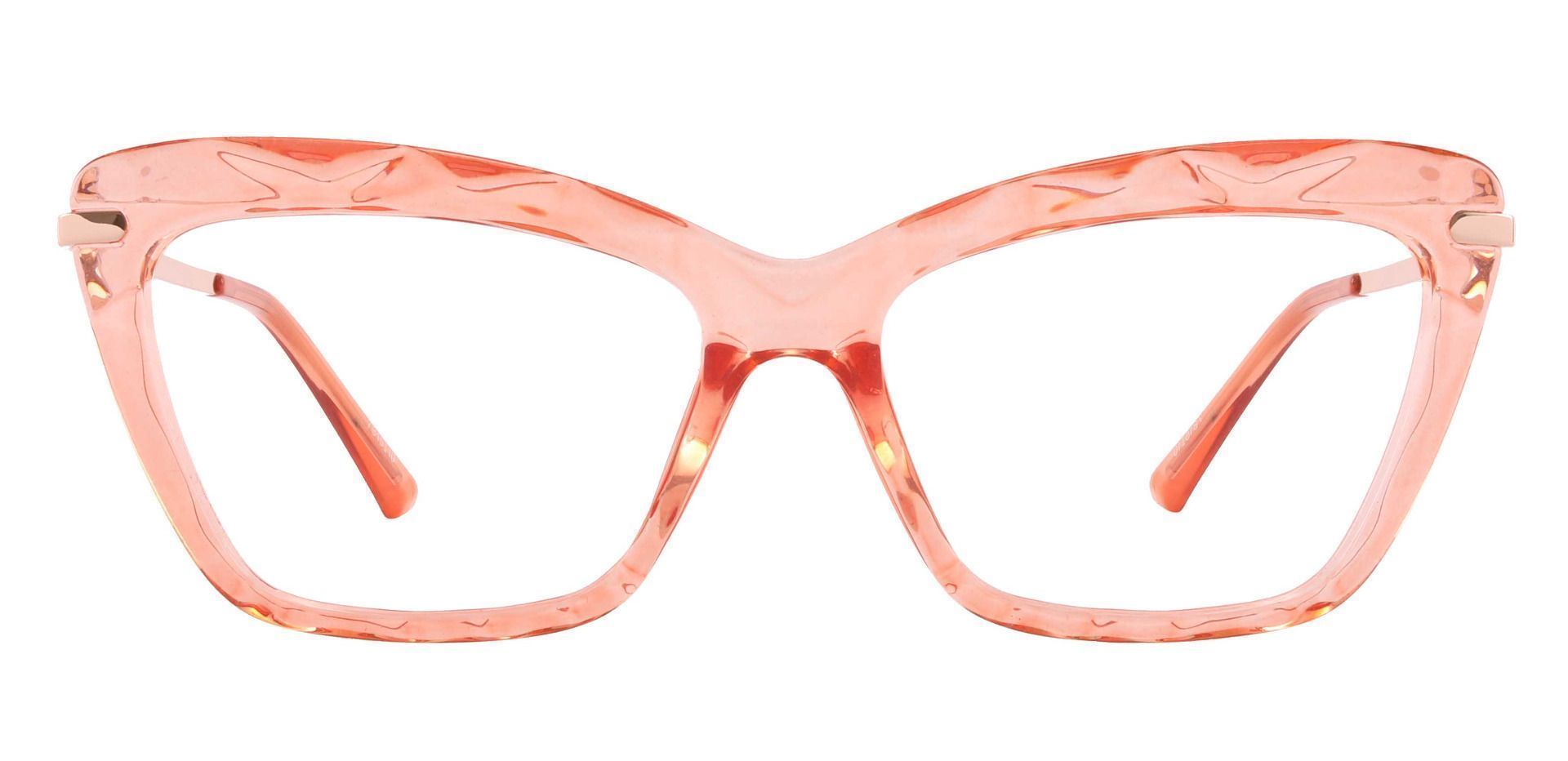 Rochelle Cat Eye Blue Light Blocking Glasses - Pink