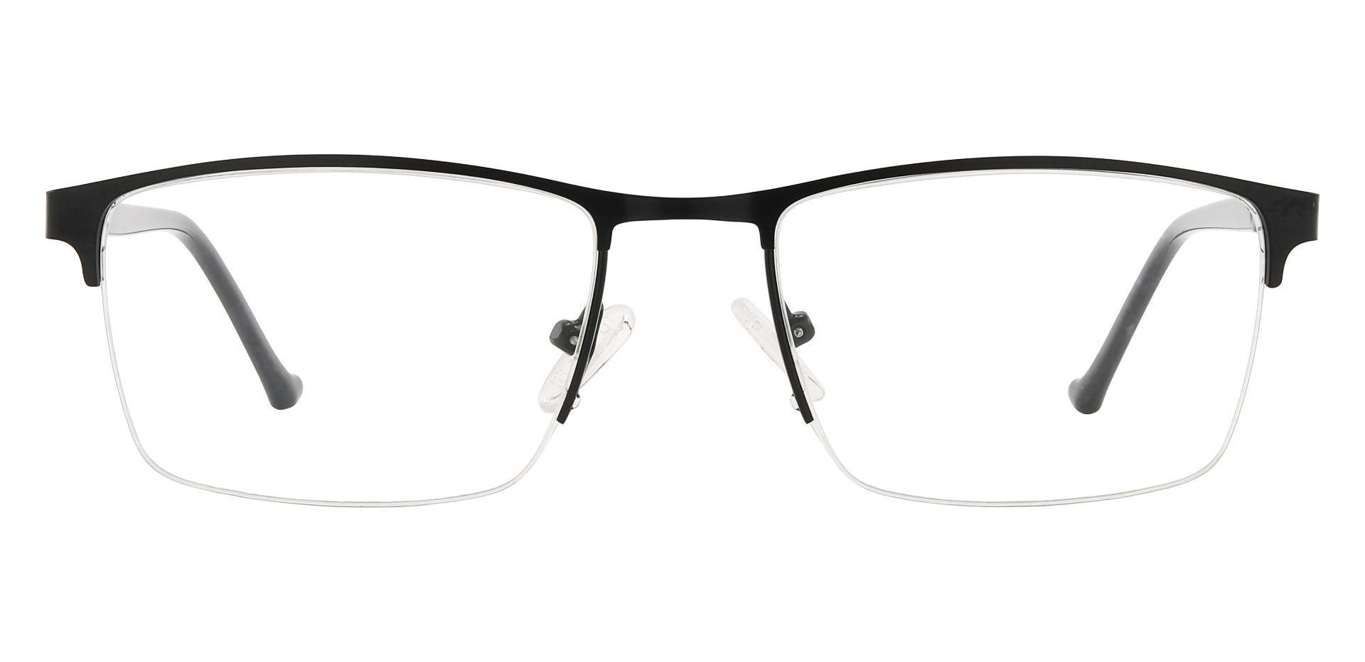 Arbor Rectangle Lined Bifocal Glasses - Black