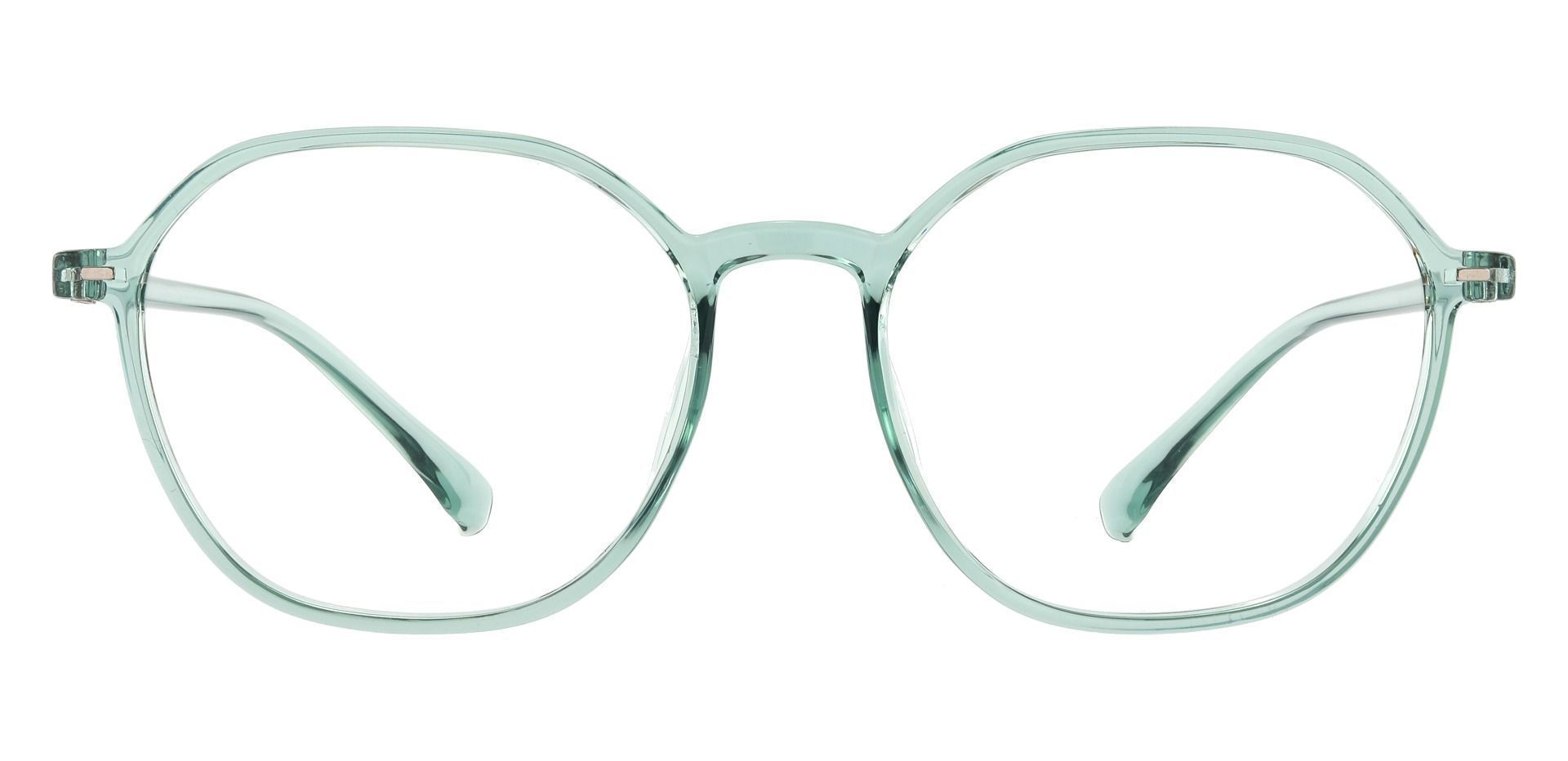 Detroit Geometric Progressive Glasses - Green