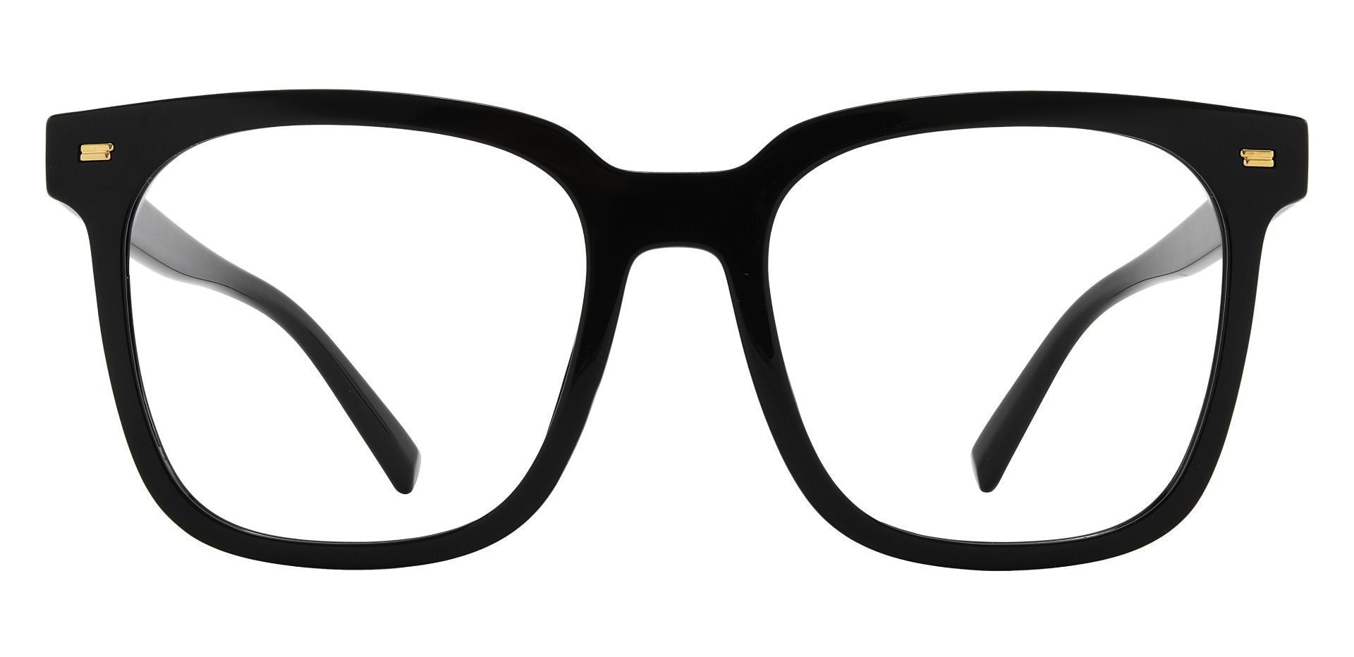 Charlie Oversized Reading Glasses - Black