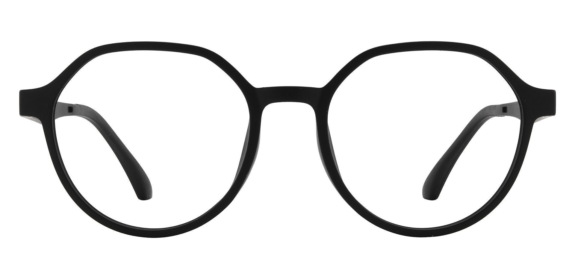 Rosebud Geometric Prescription Glasses - Black