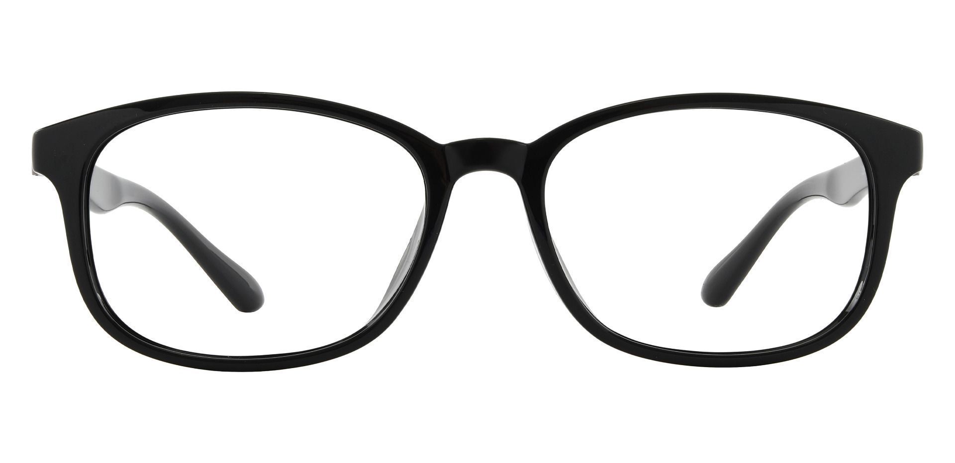 Kearney Rectangle Prescription Glasses - Black