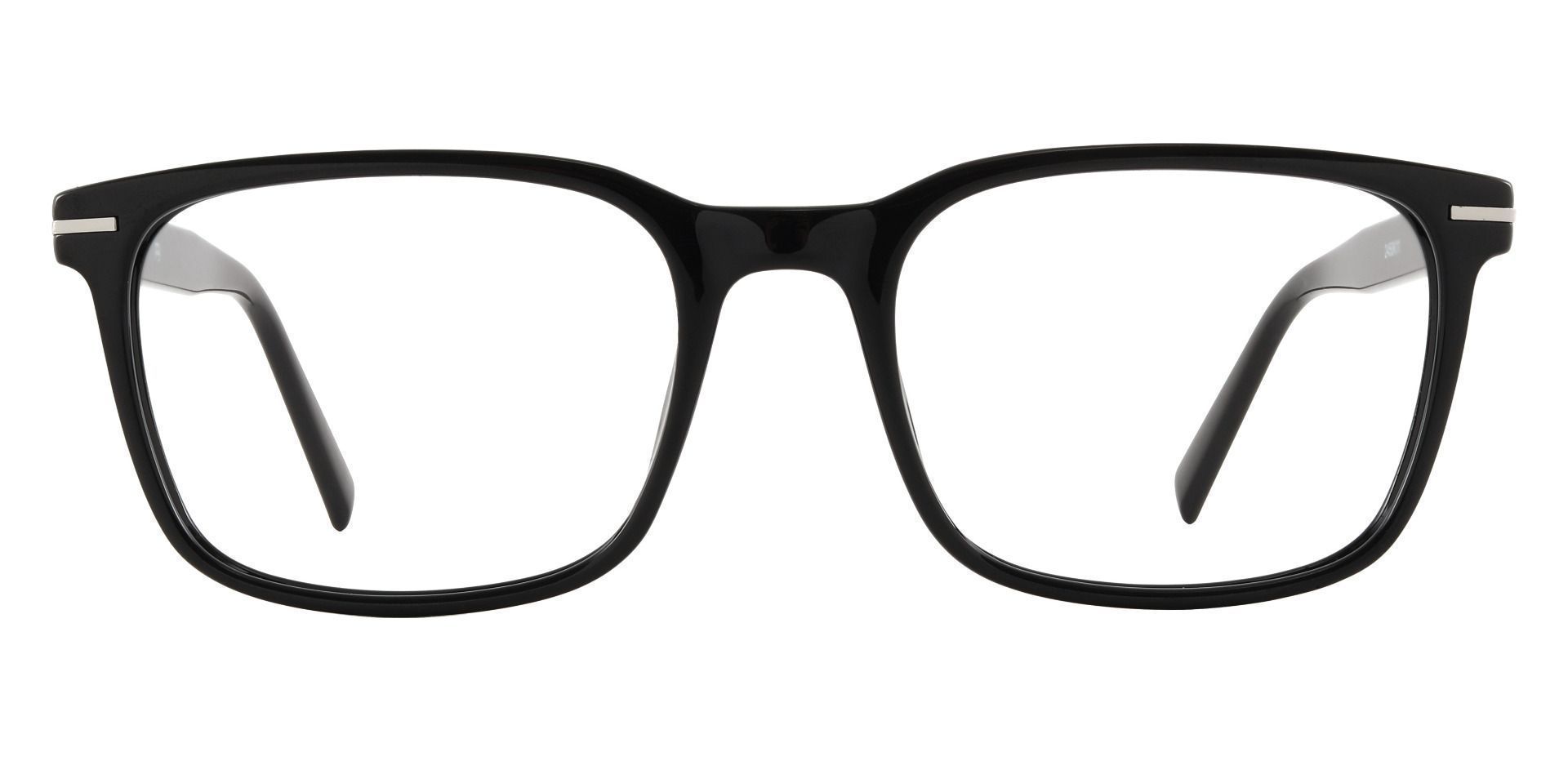 Rutherford Rectangle Prescription Glasses - Black