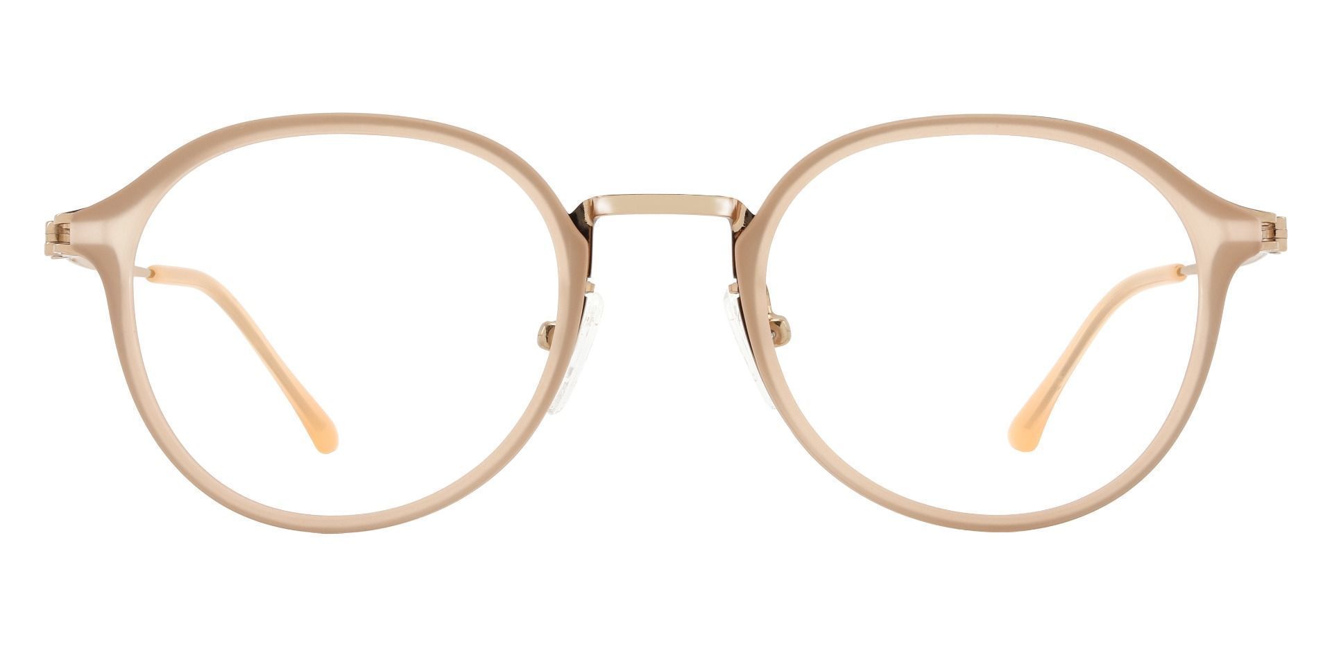 Billings Round Progressive Glasses - Brown