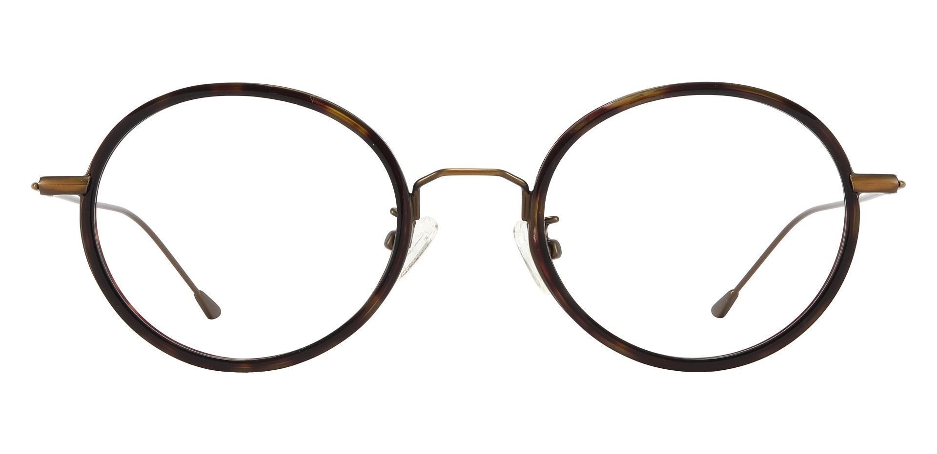 Malverne Oval Non-Rx Glasses - Tortoise