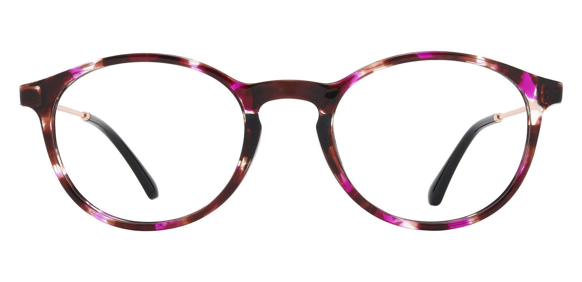Solen Oval Lined Bifocal Glasses - Purple