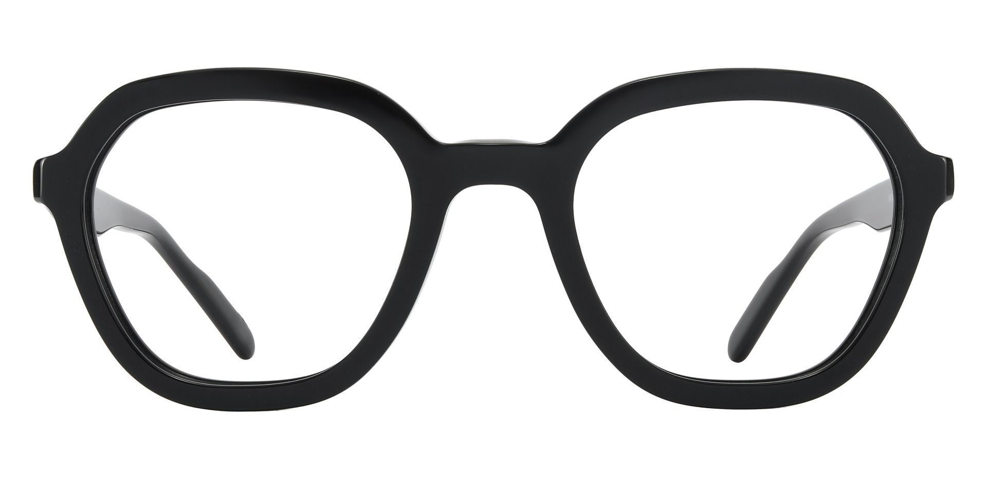 Burke Geometric Progressive Glasses - Black