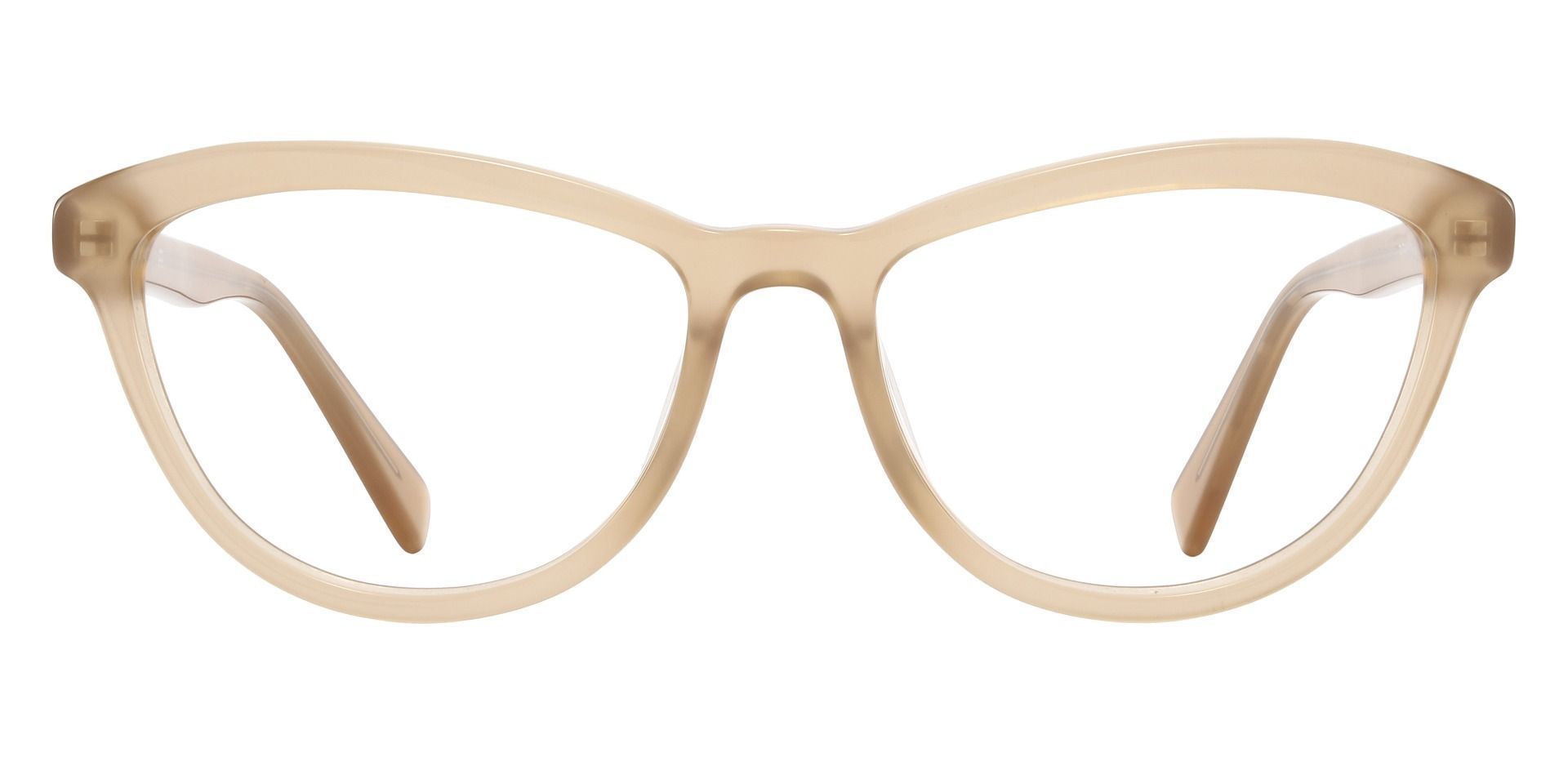 Bexley Cat Eye Lined Bifocal Glasses - Brown
