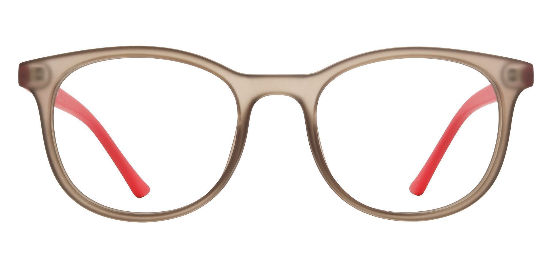 Bakersfield Round Reading Glasses Brown Women's Eyeglasses Payne
