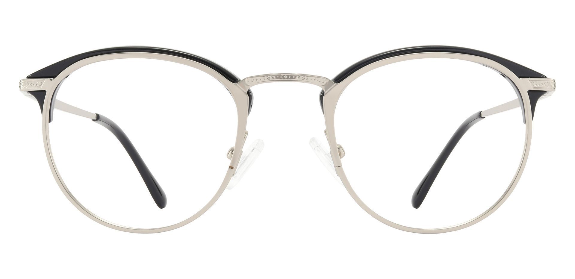 Shultz Browline Progressive Glasses - Silver