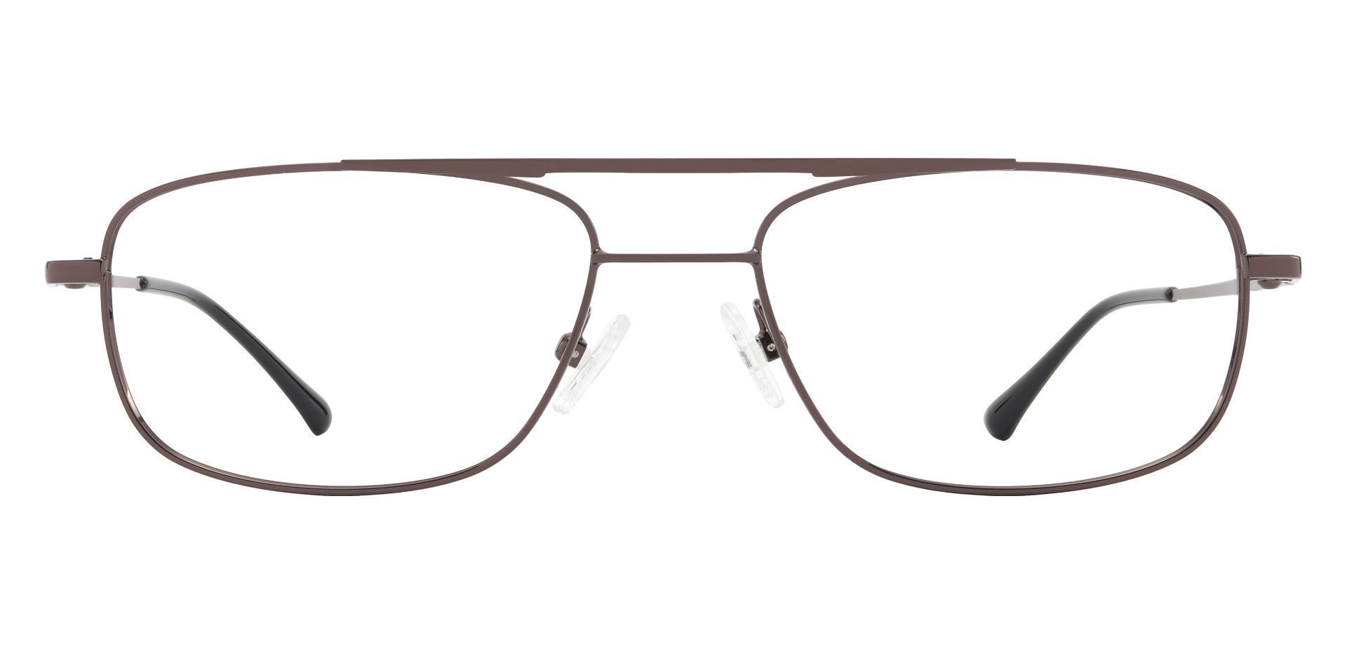 Hugo Aviator Lined Bifocal Glasses - Brown