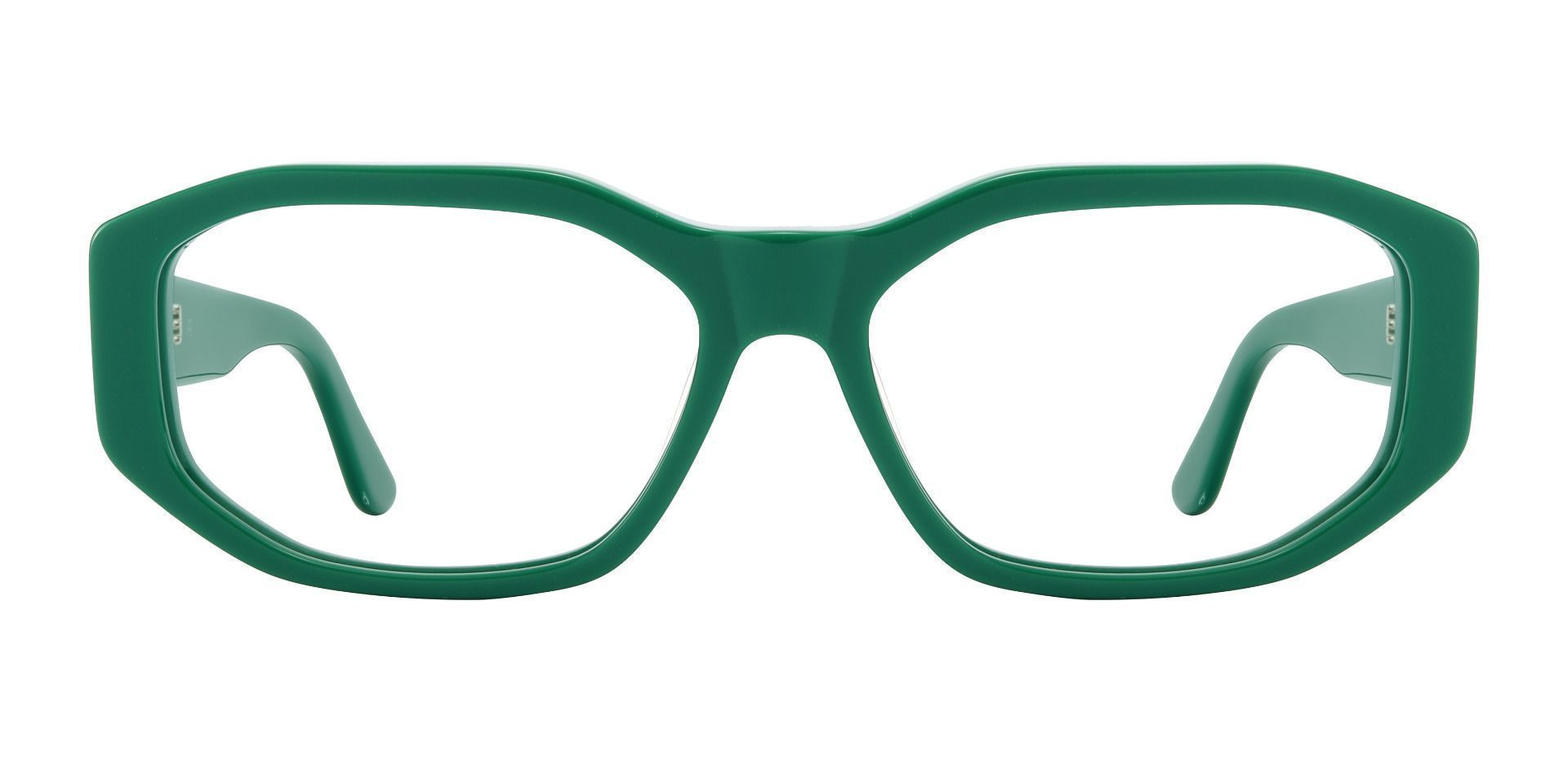 Sayre Rectangle Lined Bifocal Glasses - Green