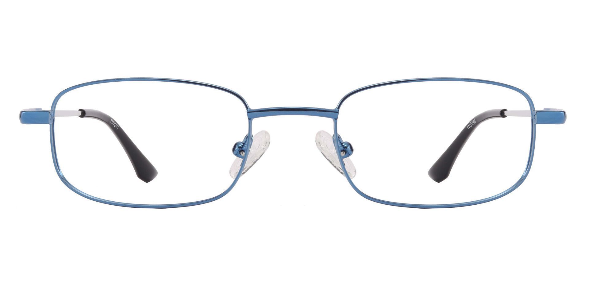 Verden Rectangle Single Vision Glasses - Blue