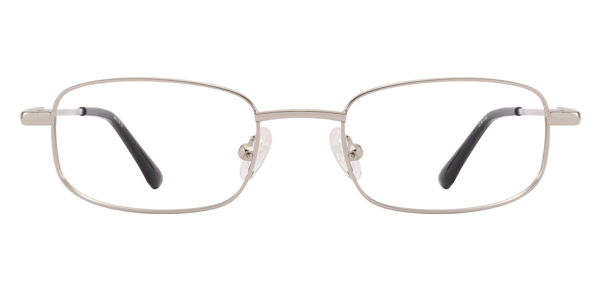 Verden Rectangle Non-Rx Glasses - Silver