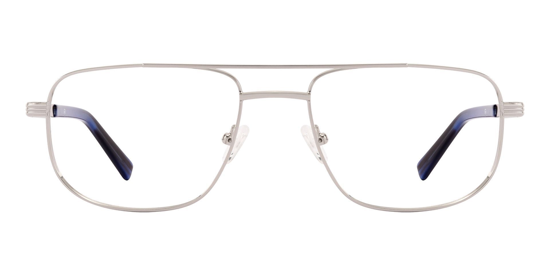 Drayton Aviator Lined Bifocal Glasses - Silver