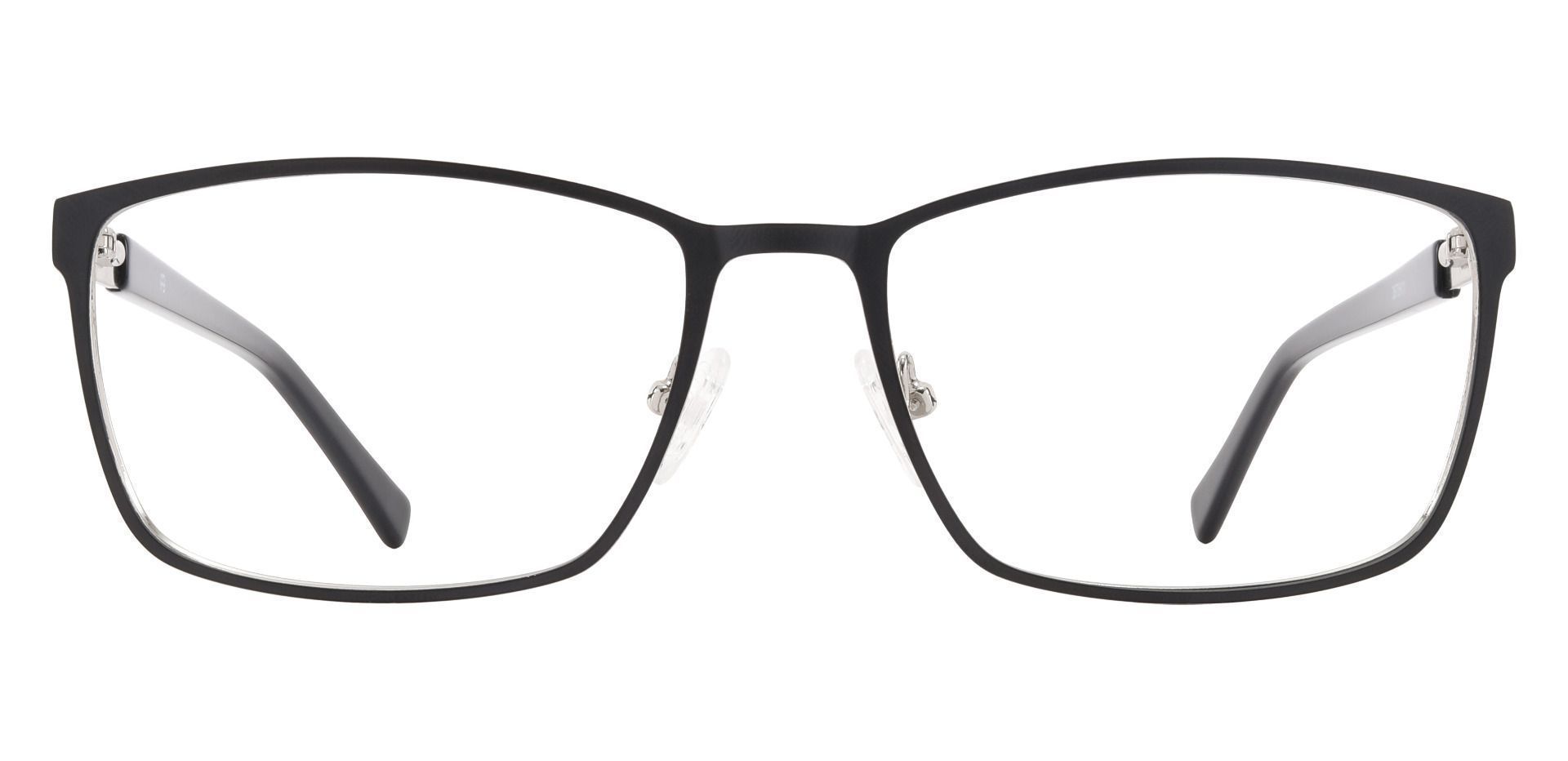 Cornell Rectangle Lined Bifocal Glasses - Black