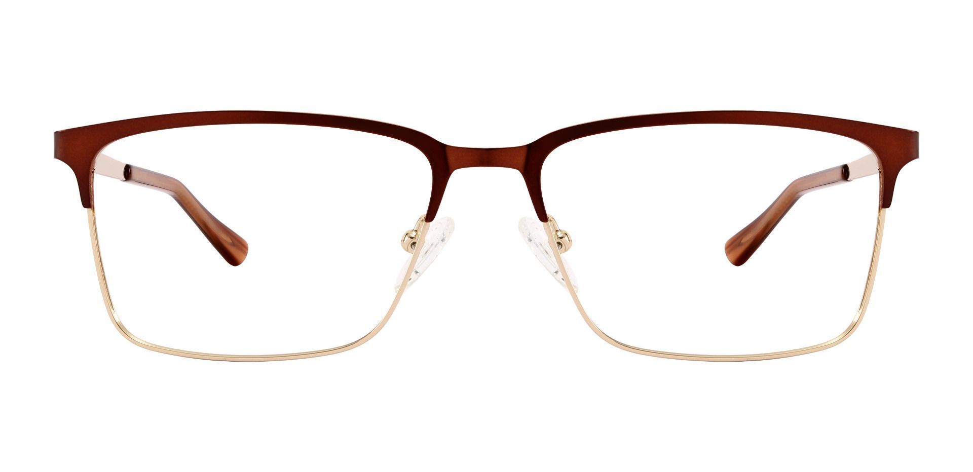 Culver Rectangle Non-Rx Glasses - Brown