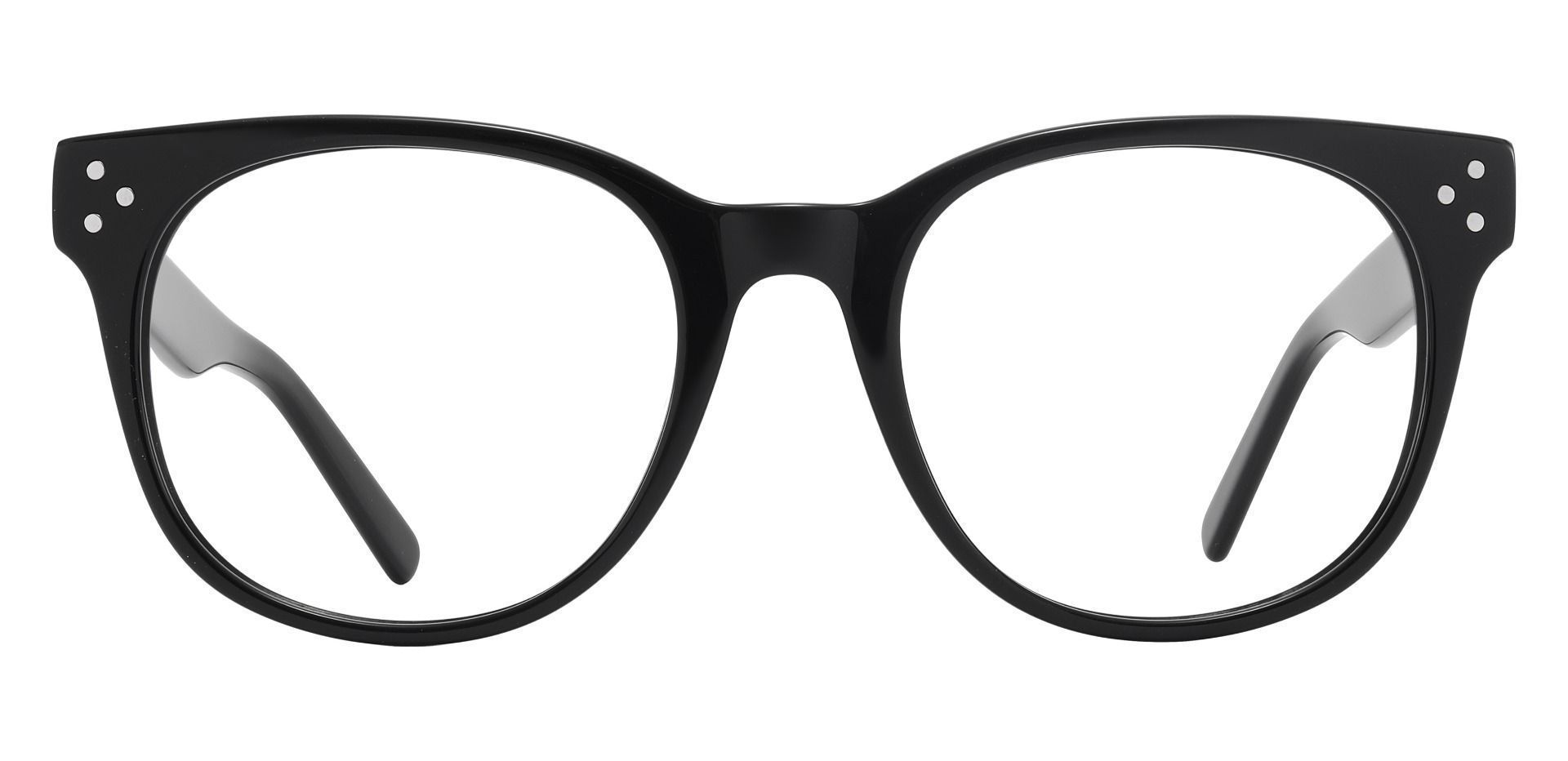 Orwell Oval Eyeglasses Frame - Black