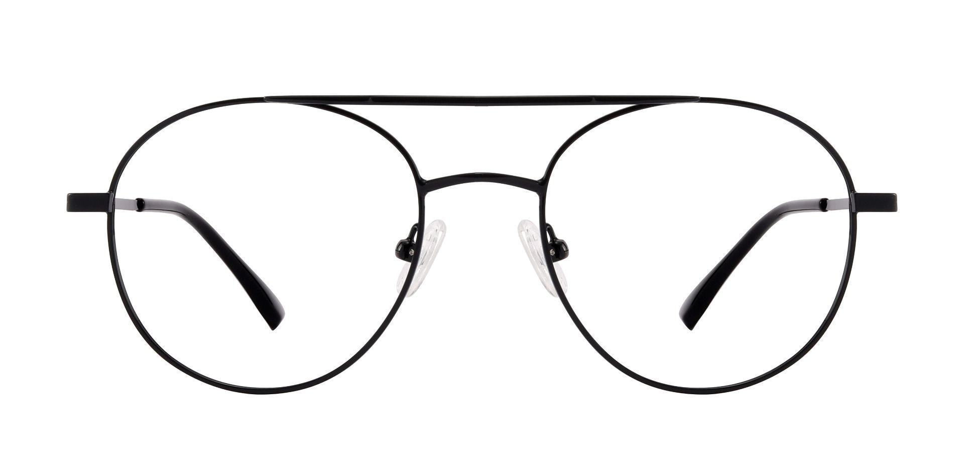 black aviator reading glasses