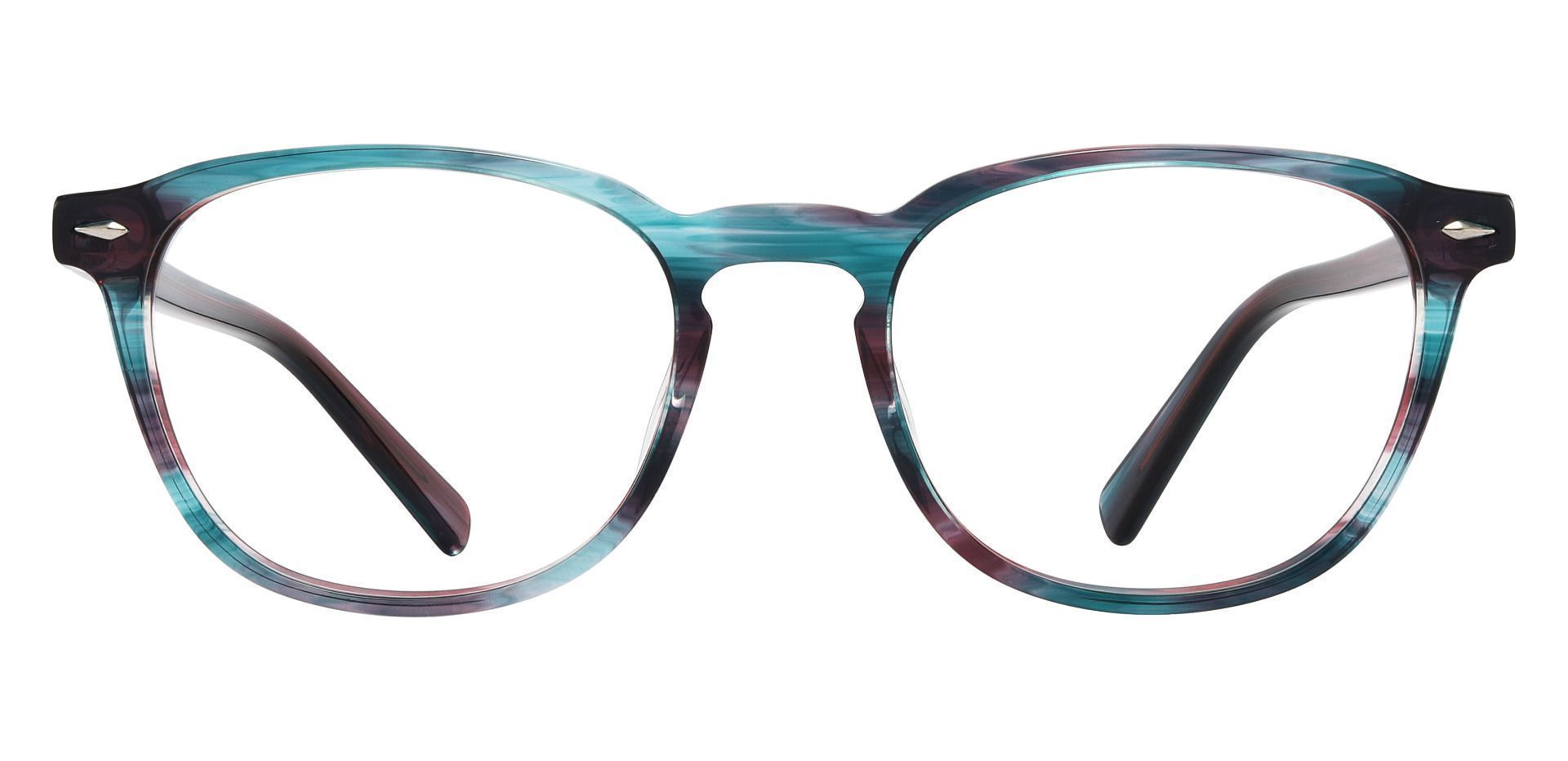 Marilla Oval Prescription Glasses - Blue