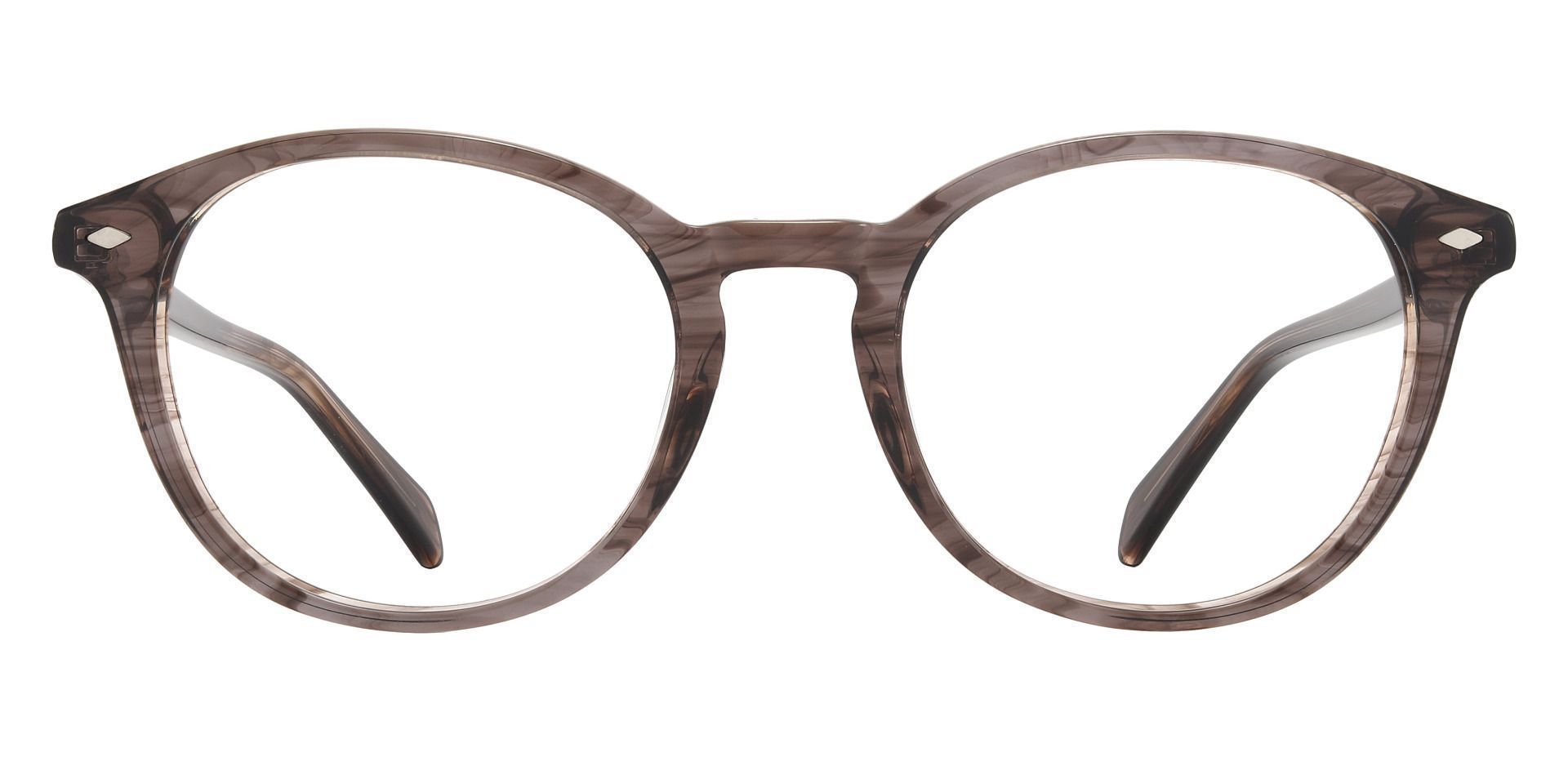 Cove Oval Blue Light Blocking Glasses - Brown
