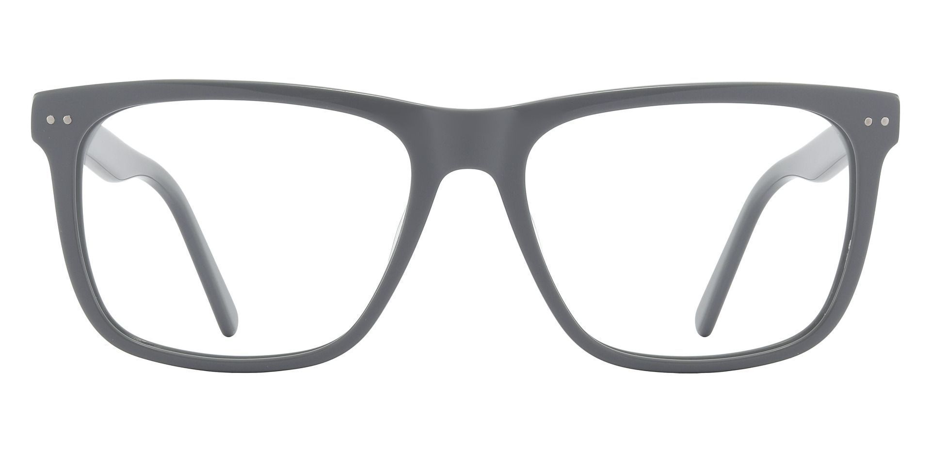 Barrington Rectangle Prescription Glasses - Gray | Men's Eyeglasses ...