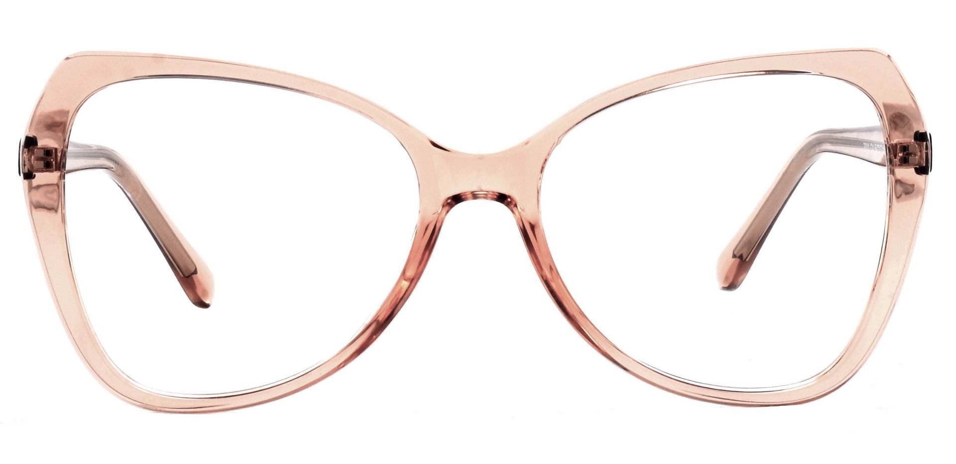 Bekah Geometric Prescription Glasses - Brown