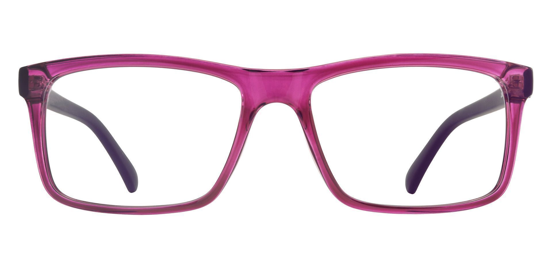 Matthew Rectangle Prescription Glasses - Purple