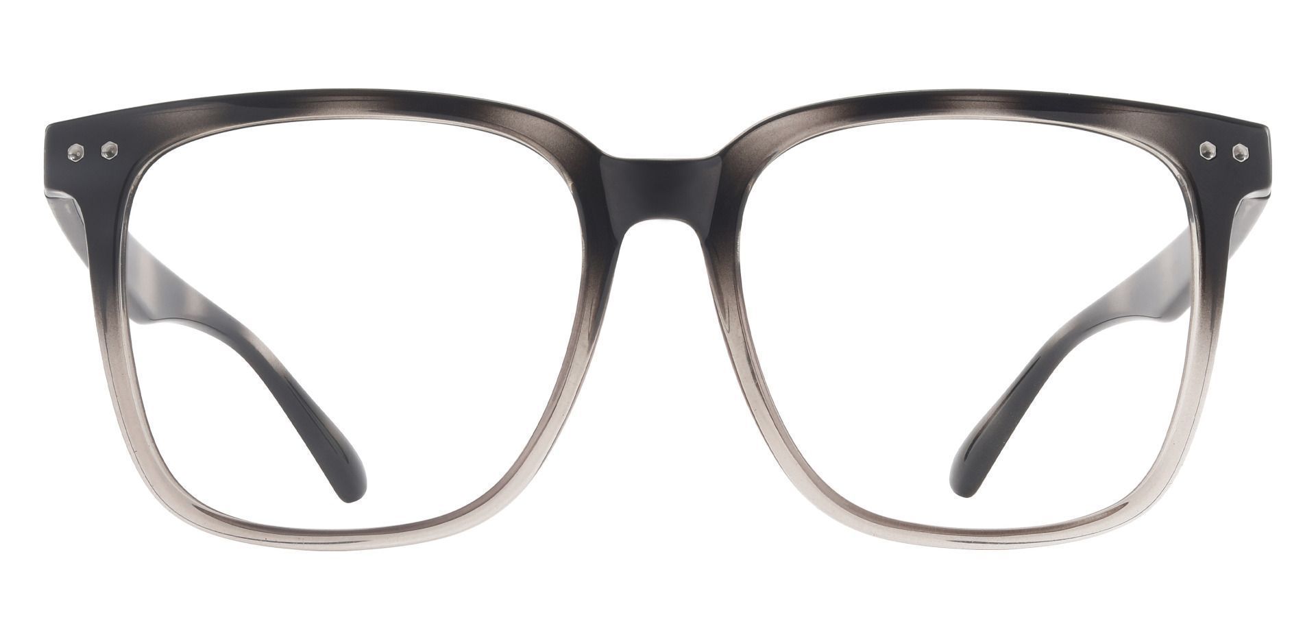 1pc Women's Retro Tr90 Non-prescription Glasses, Geometric Multicolor  Striped Small Frame Eyeglasses