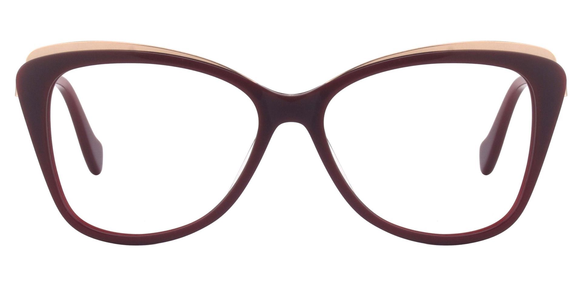 Morena Cat Eye Progressive Glasses - Red | Women's Eyeglasses | Payne  Glasses