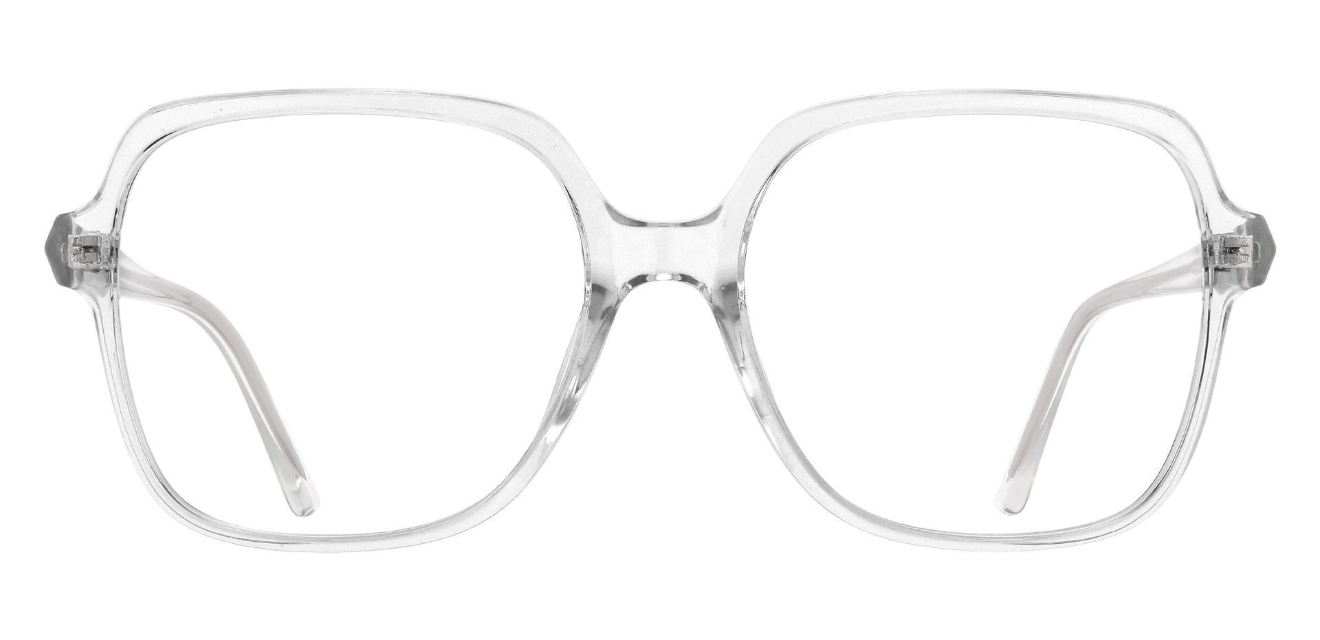 Ewen Square Prescription Glasses - Clear