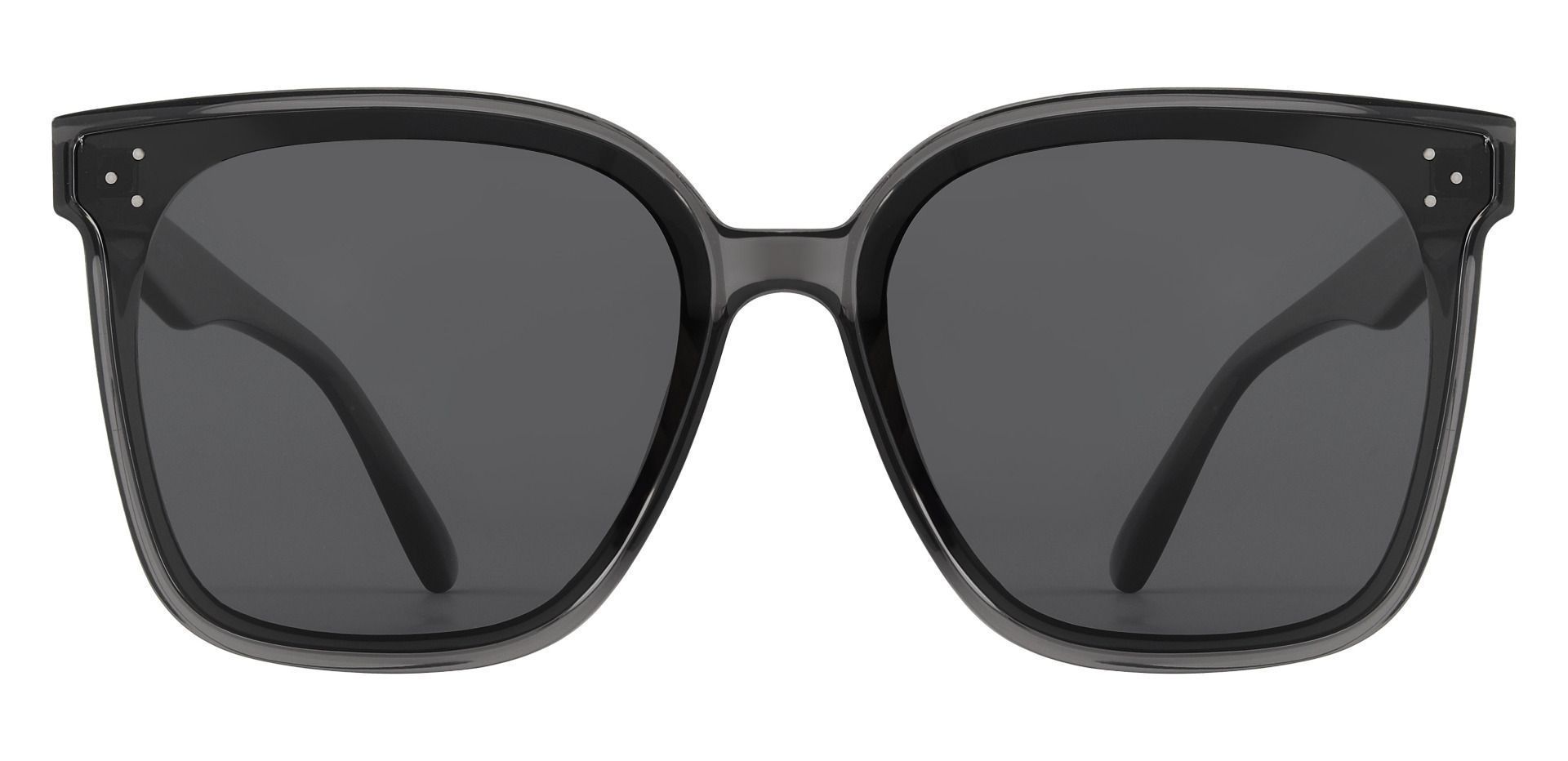 Anya Square Gray Non-Rx Sunglasses