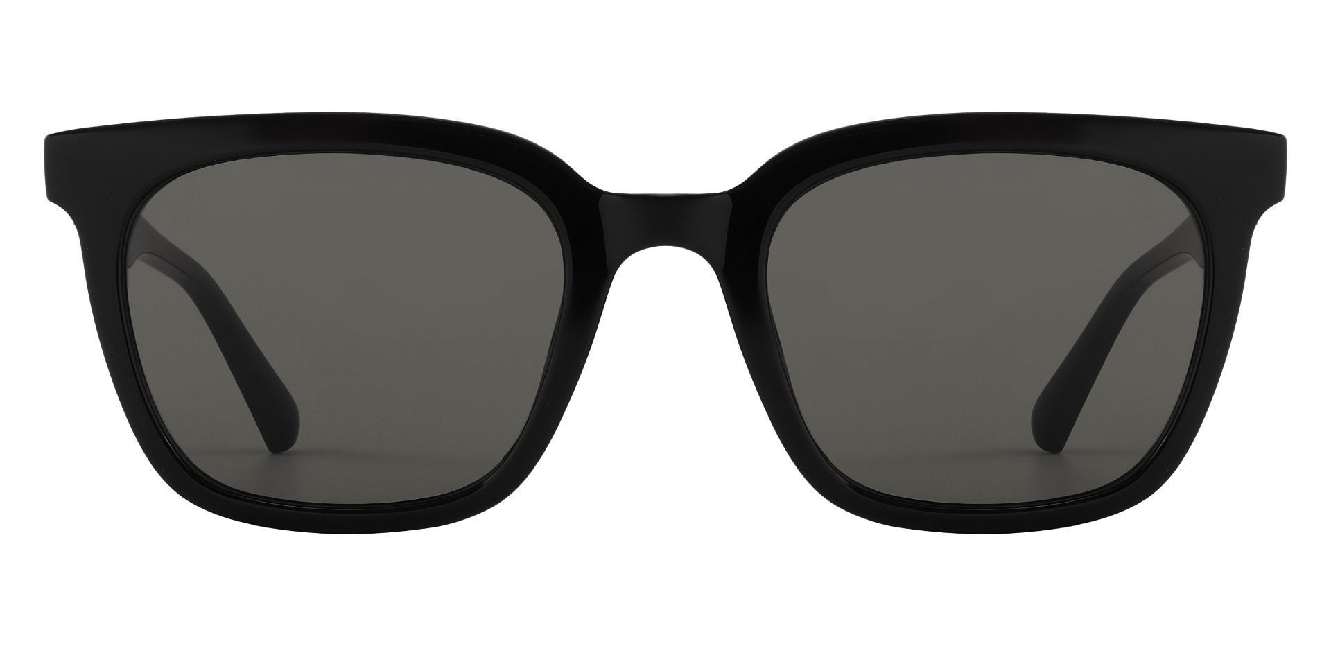 Melanie Square Black Non-Rx Sunglasses