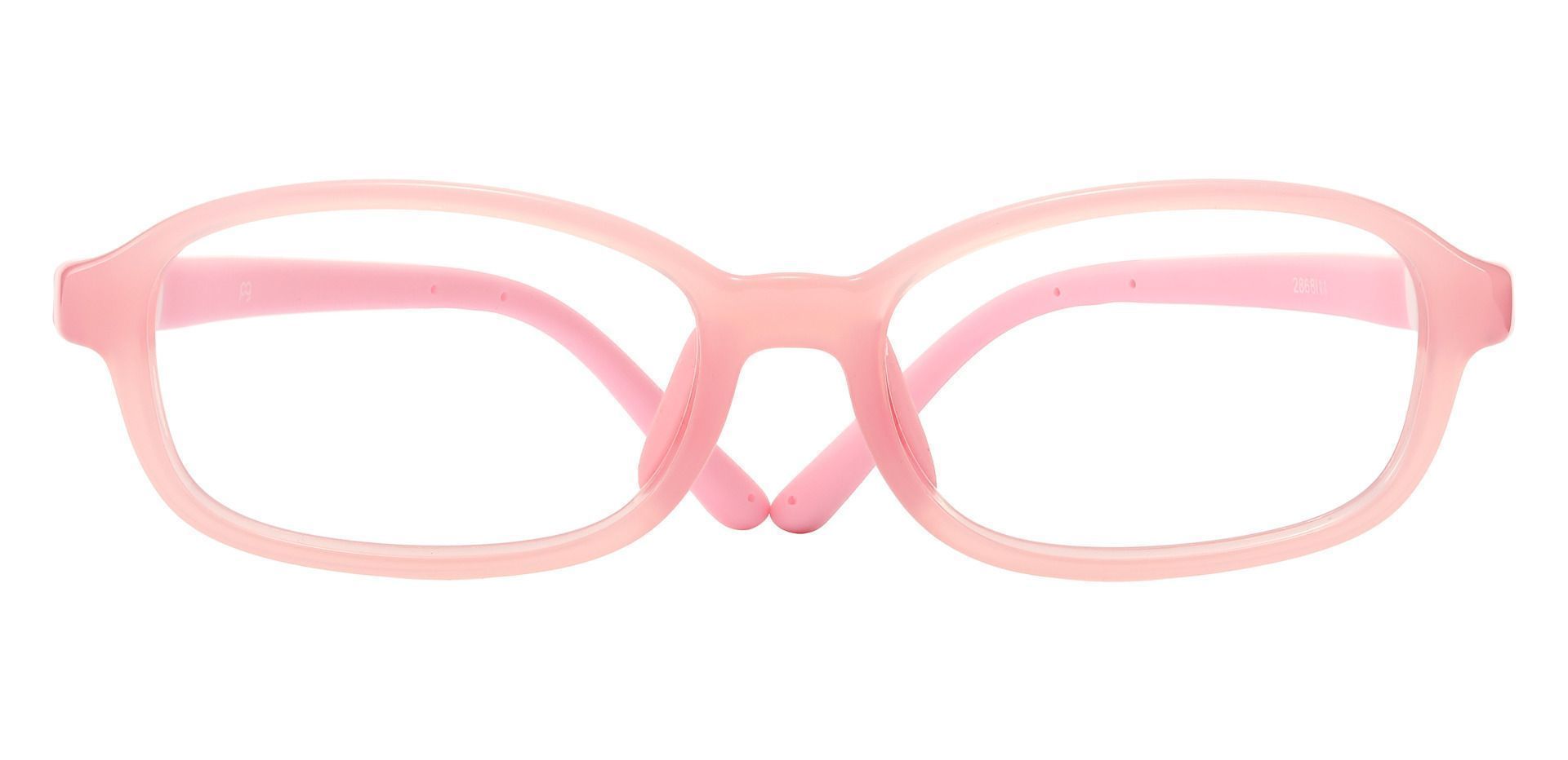 Loretto Rectangle Prescription Glasses - Pink