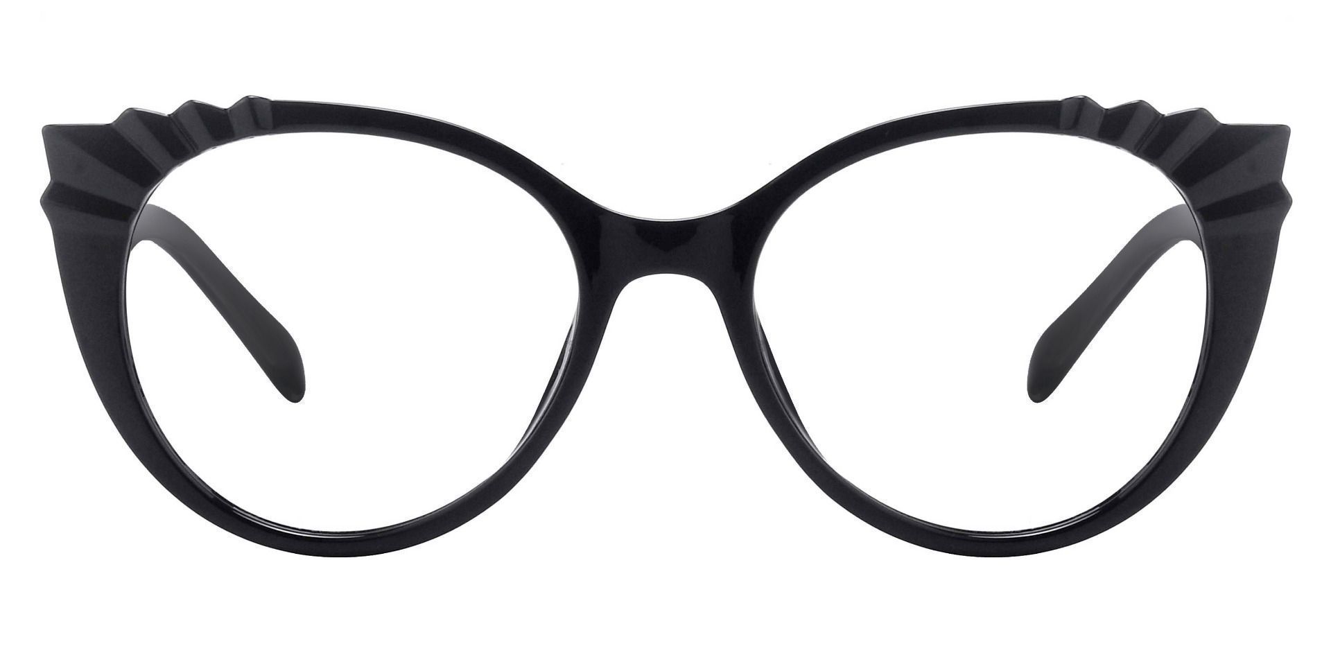 Hillcrest Cat Eye Prescription Glasses - Black