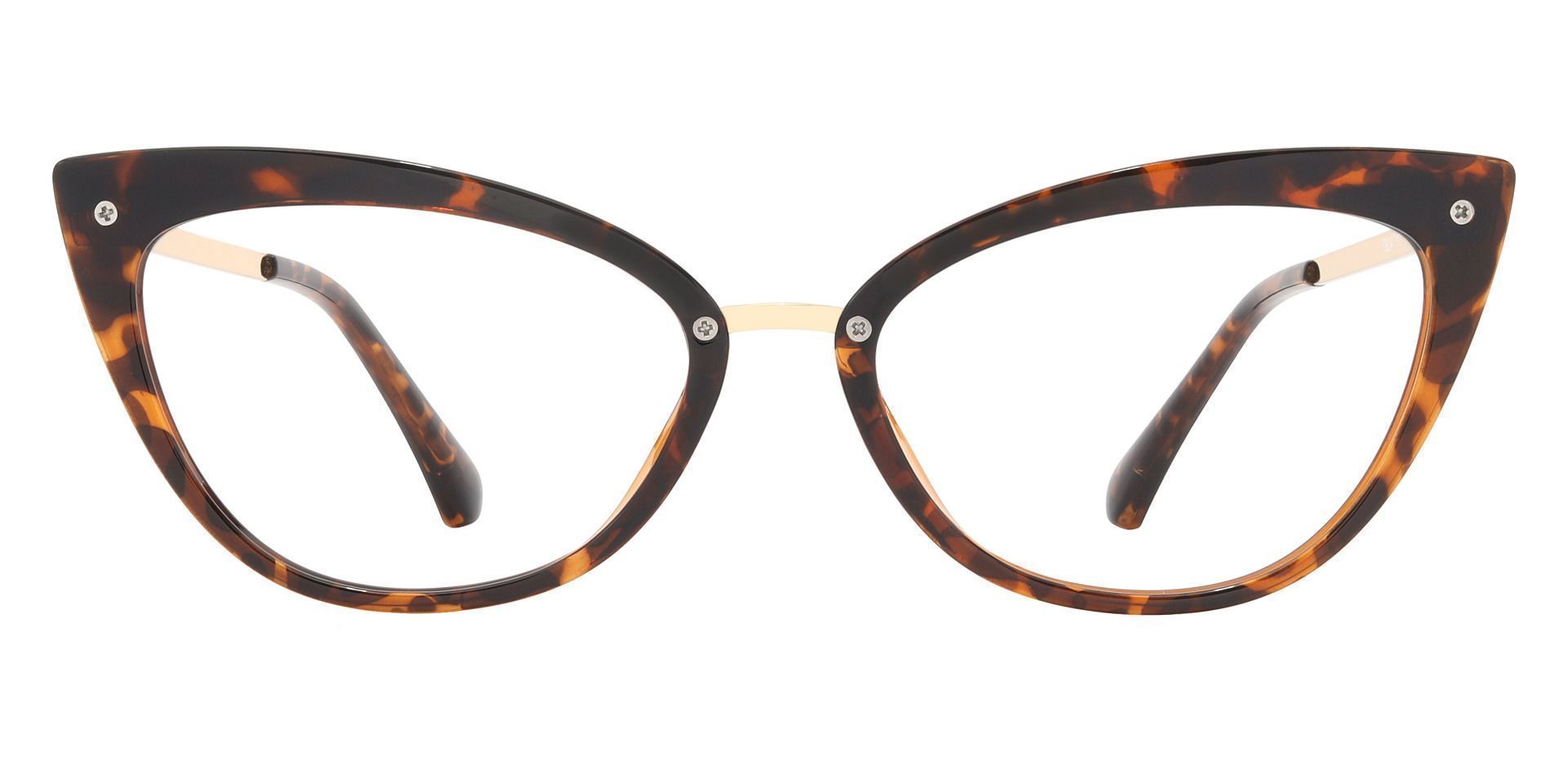 Glenda Cat Eye Prescription Glasses - Tortoise