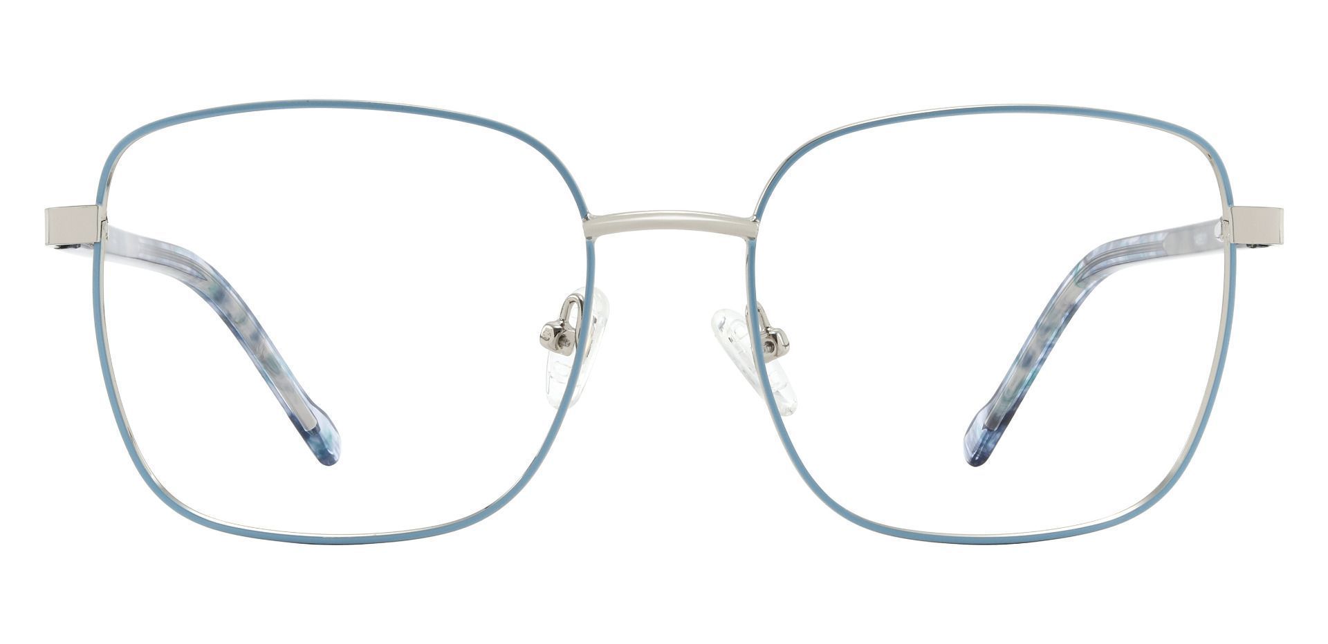 Sunrise Square Prescription Glasses - Blue