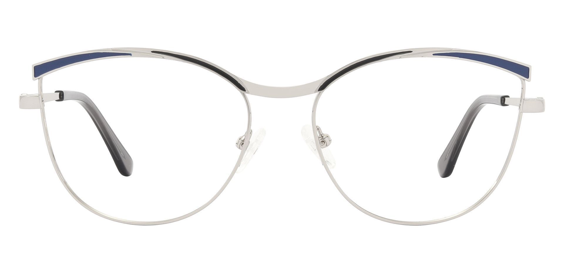 Amarillo Browline Progressive Glasses - Red | Women's Eyeglasses ...