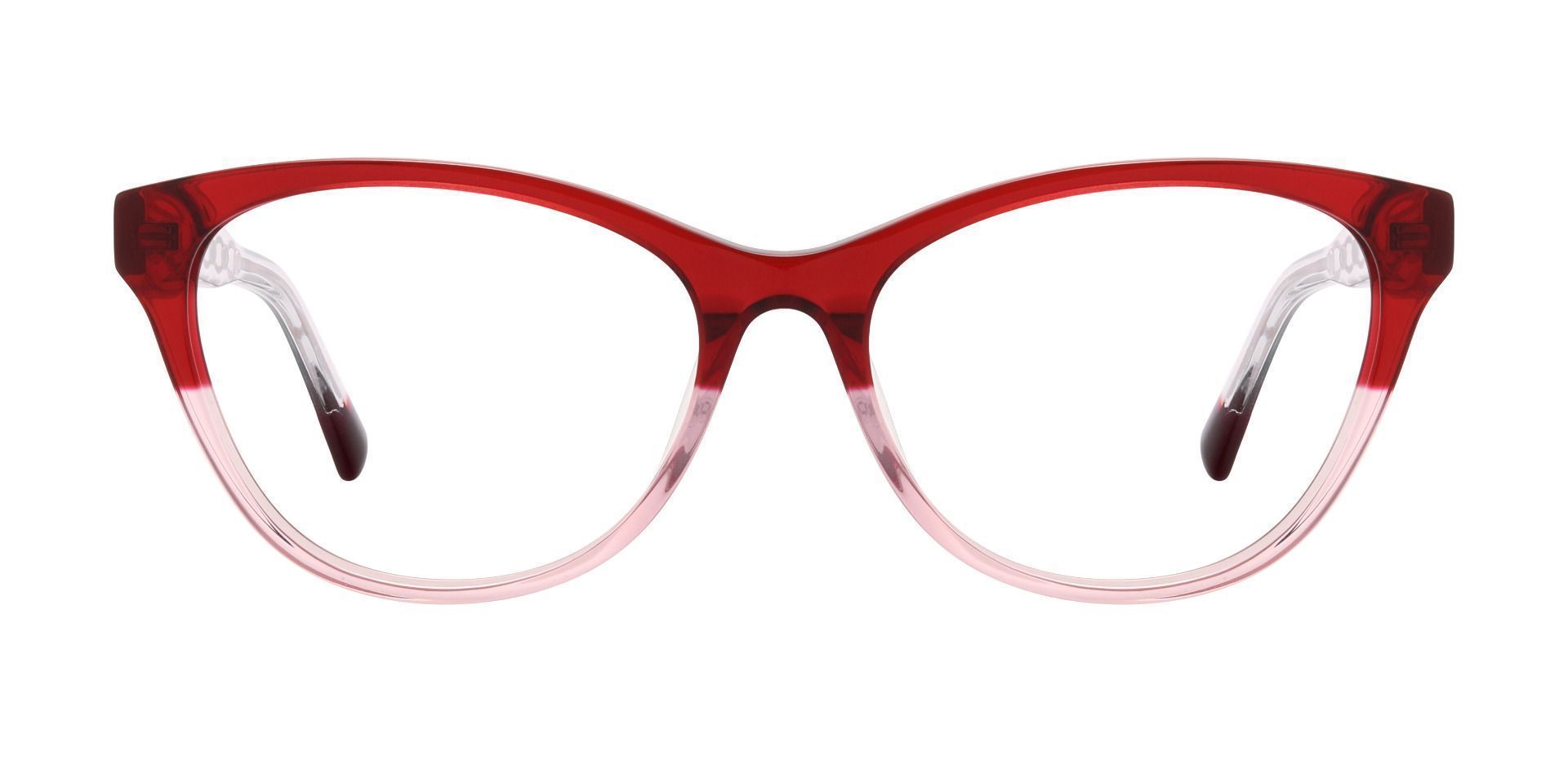 Knoxville Cat Eye Prescription Glasses - Red