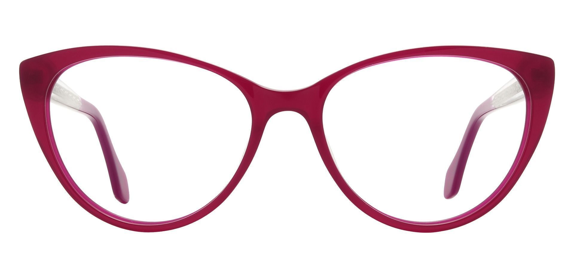 Laramie Cat Eye Prescription Glasses - Red