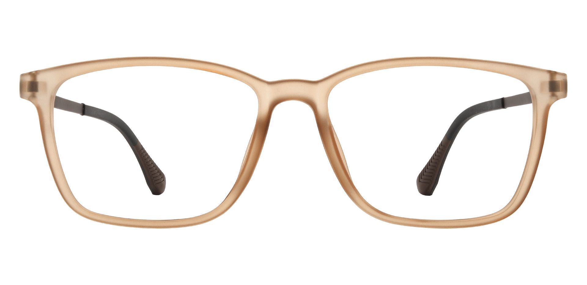 Hidalgo Rectangle Prescription Glasses - Brown