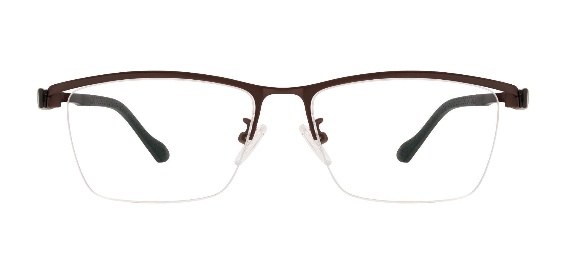 Boyd Rectangle Prescription Glasses - Brown