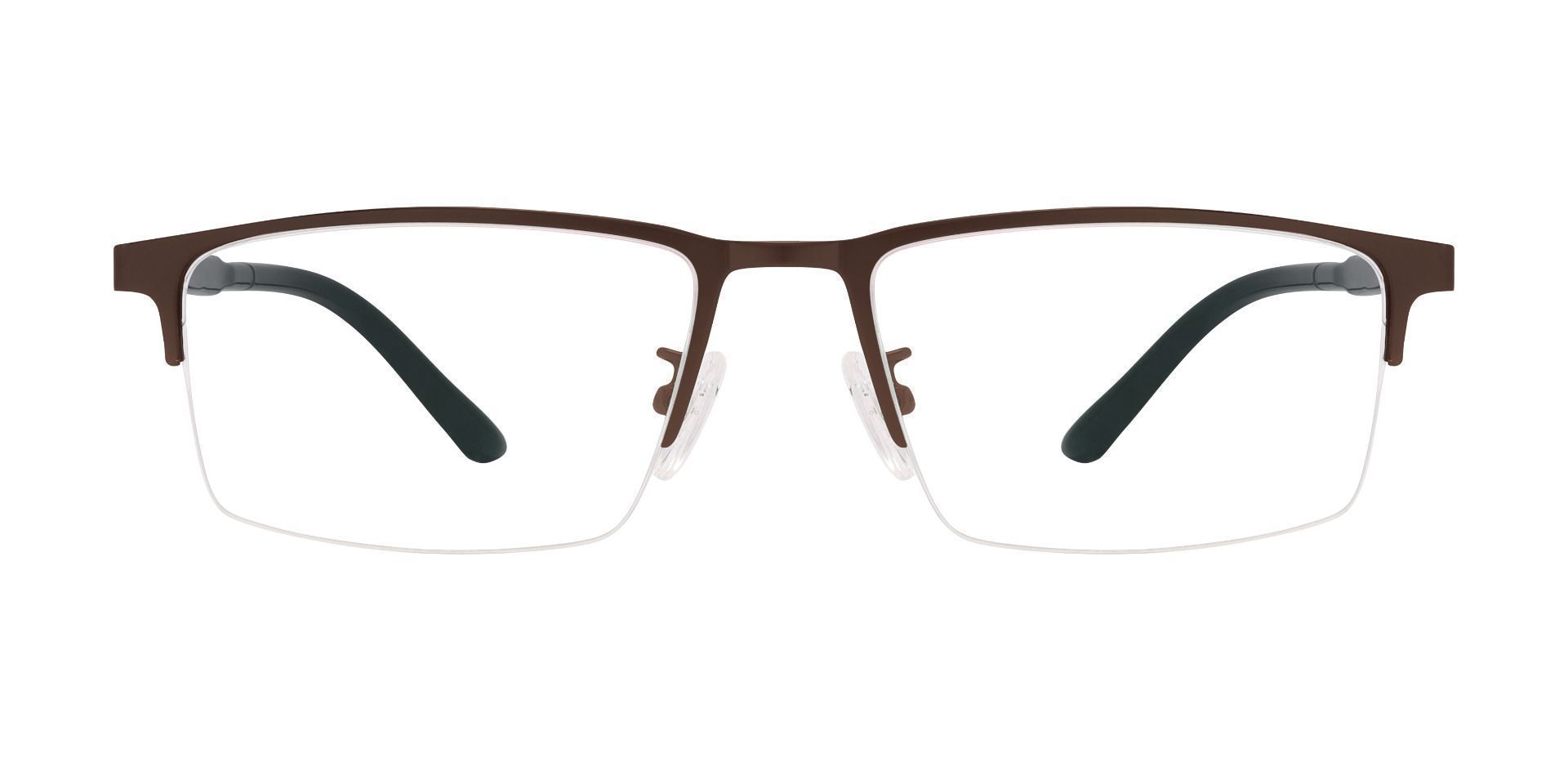 Terrell Rectangle Prescription Glasses - Brown