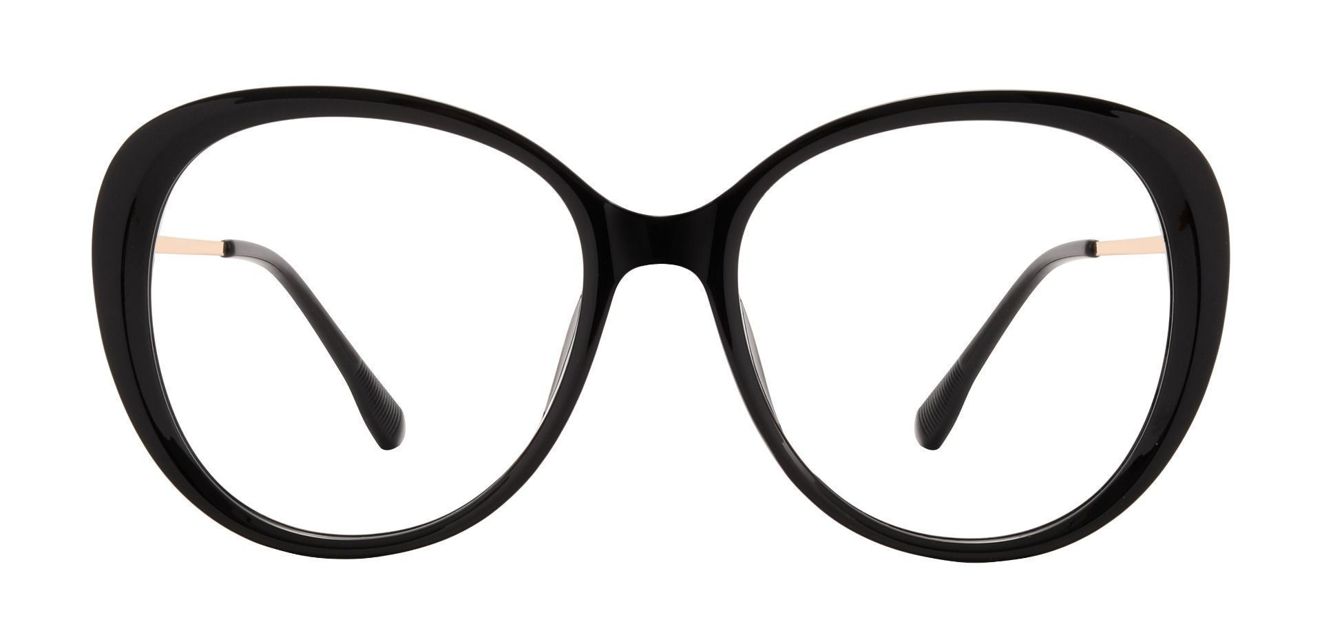Margaret Cat Eye Prescription Glasses - Black